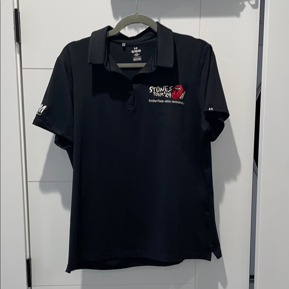 Exclusive Tour Merch Rolling Stones 2024 Tour Polo Shirt